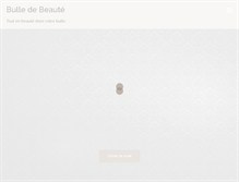 Tablet Screenshot of bulledebeaute.eu